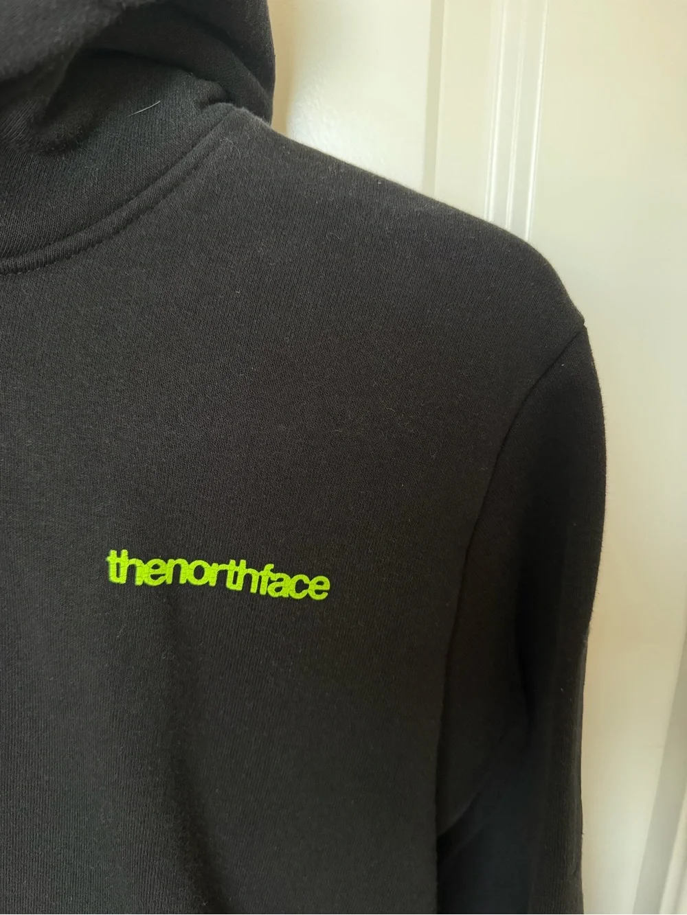 The North Face Unisex Black Graphic Logo Hoodie Size S